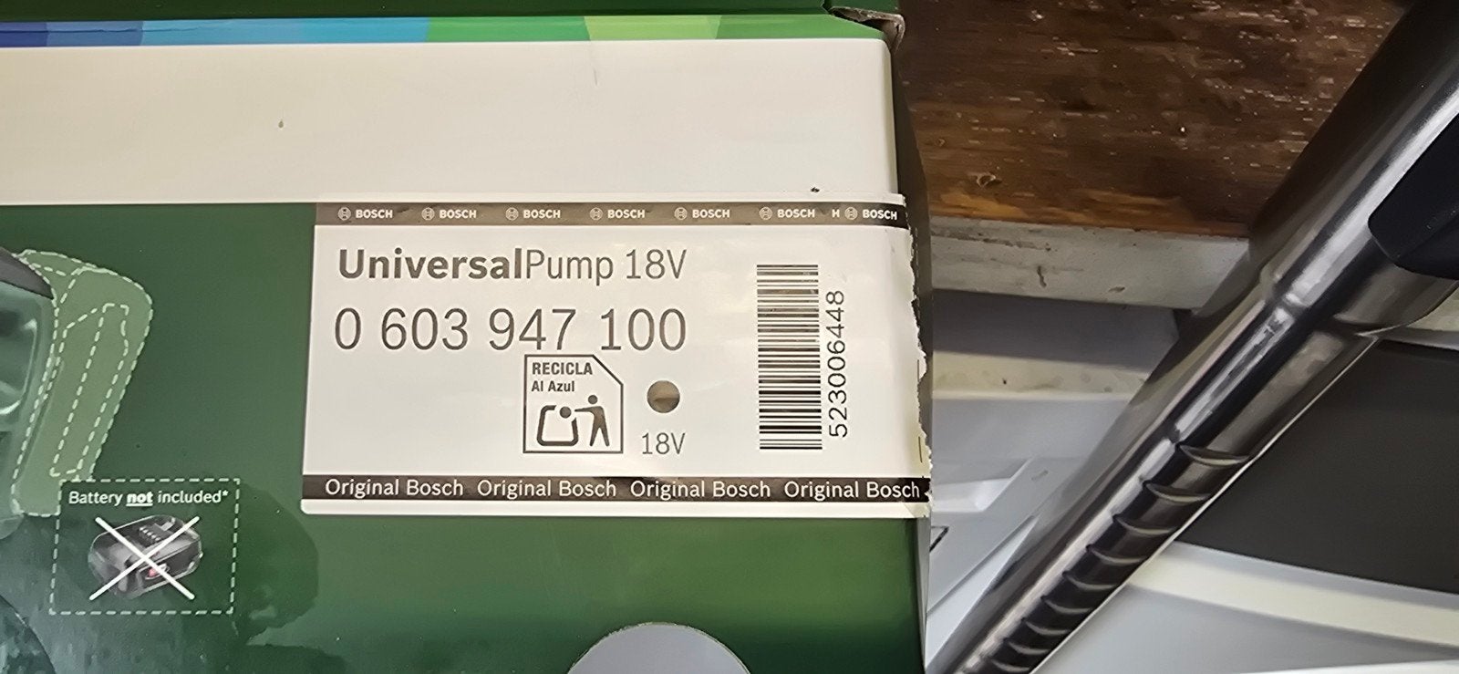 Bosch UniversalPump 18V Accu Compressor (zonder accu), Ophalen of Verzenden