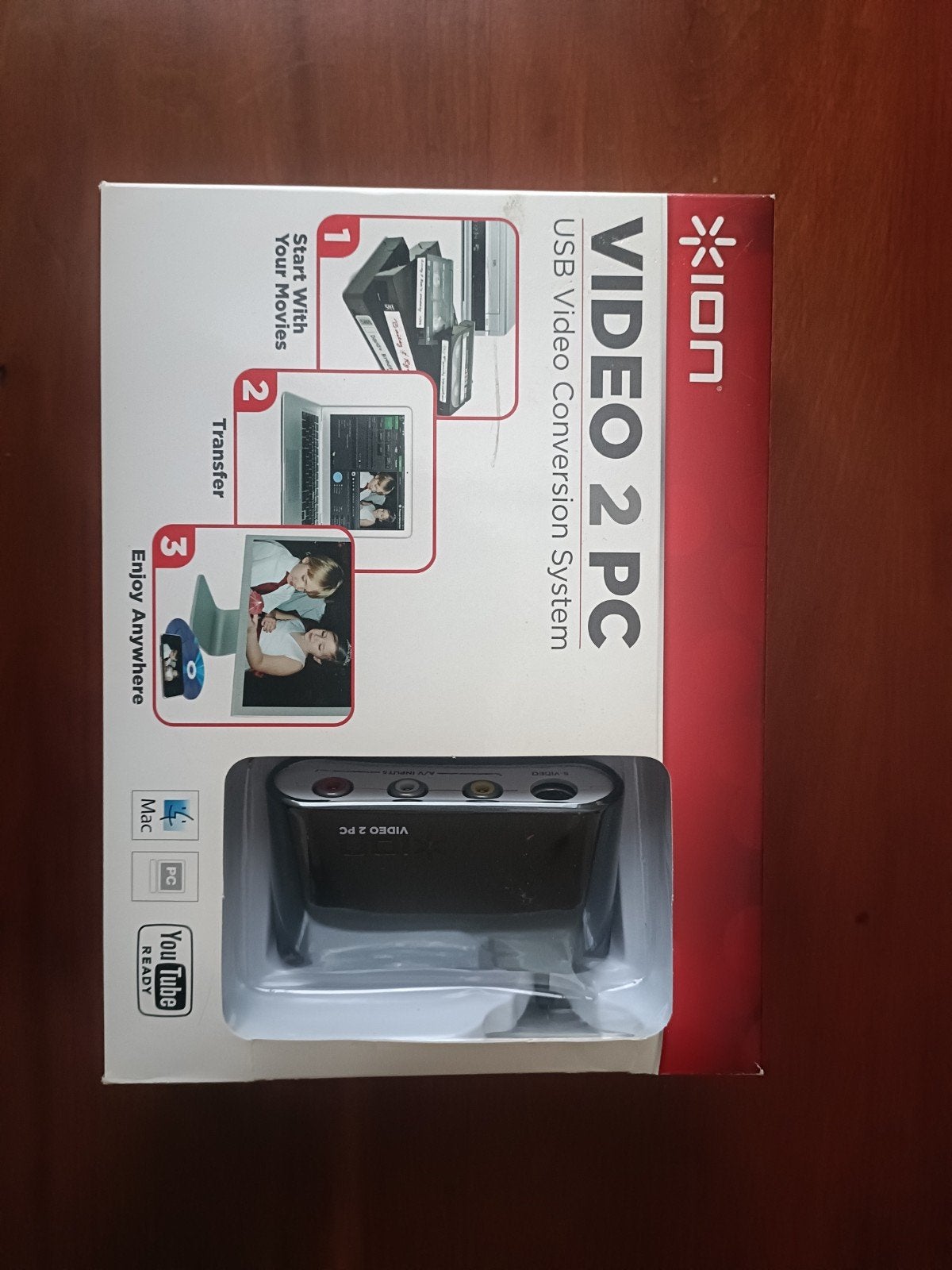 ION Video 2 PC USB Video Conversie Systeem, Audio, Tv en Foto, Converters, Ophalen of Verzenden, Zo goed als nieuw