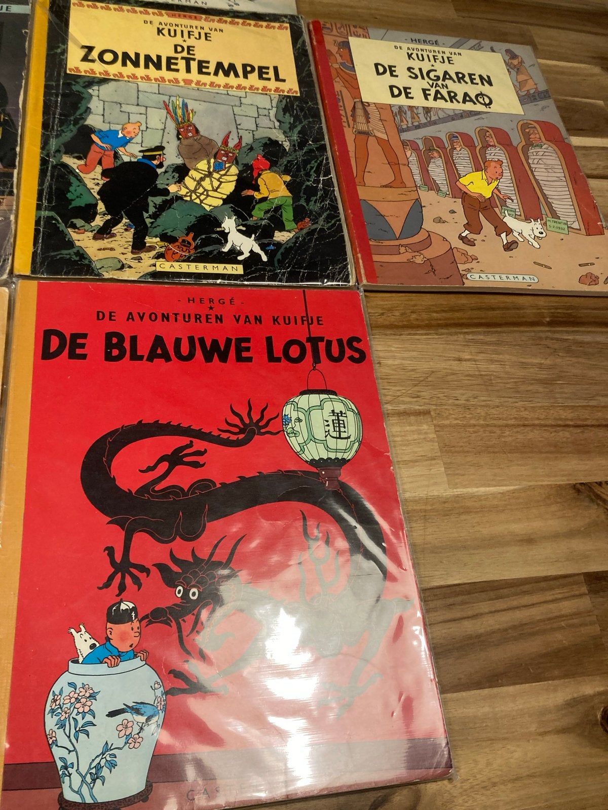 Kuifje stripboeken - Diverse titels, Meerdere stripboeken, Ophalen of Verzenden, Gelezen