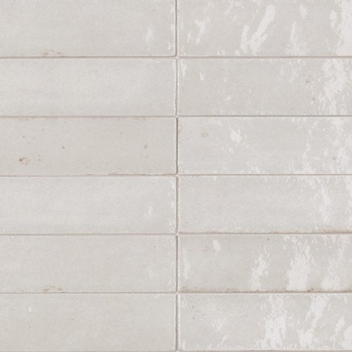 Marazzi white lume tiles 6x24, 60 cm of meer, Minder dan 5 m², Wandtegels, Keramiek