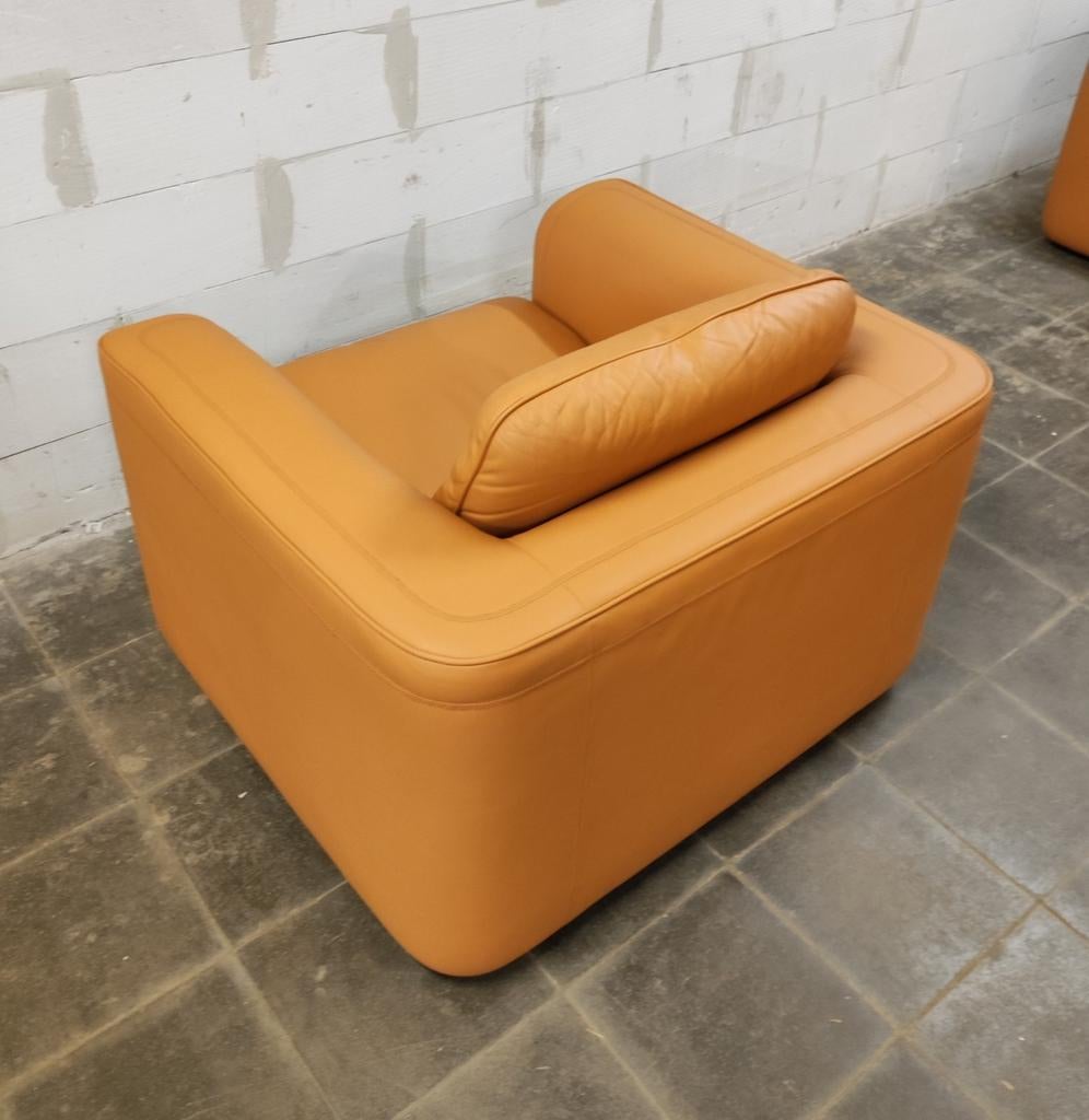 Luxe leren DeSede vintage design fauteuil - i.z.g.st., Ophalen of Verzenden