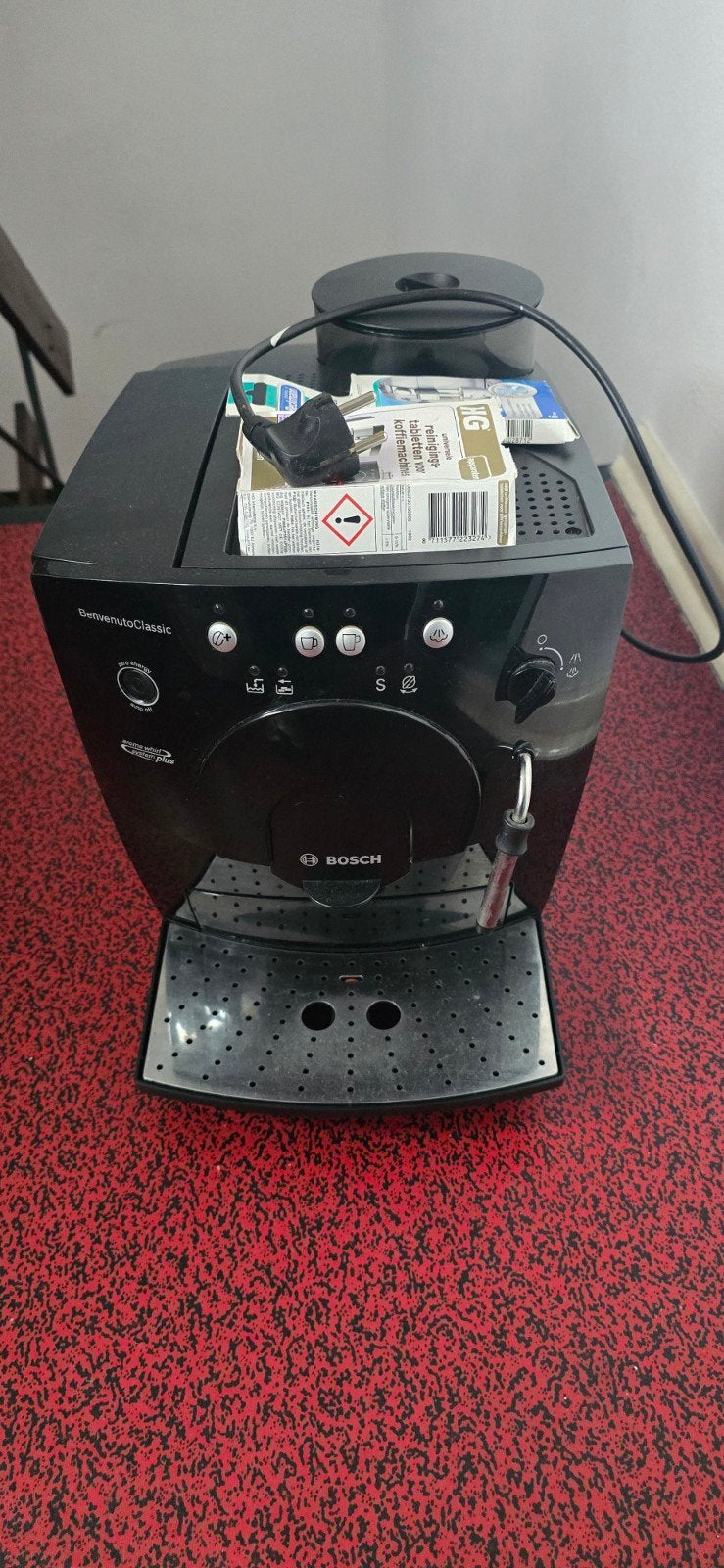 Bosch BenvenutoClassic Koffiemachine, Witgoed en Apparatuur, Ophalen, Gebruikt, Koffiemachine, Koffiebonen