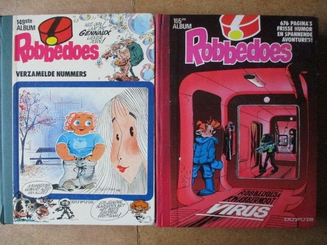 adv8402 robbedoes verzamelde, Eén stripboek, Ophalen, Gelezen