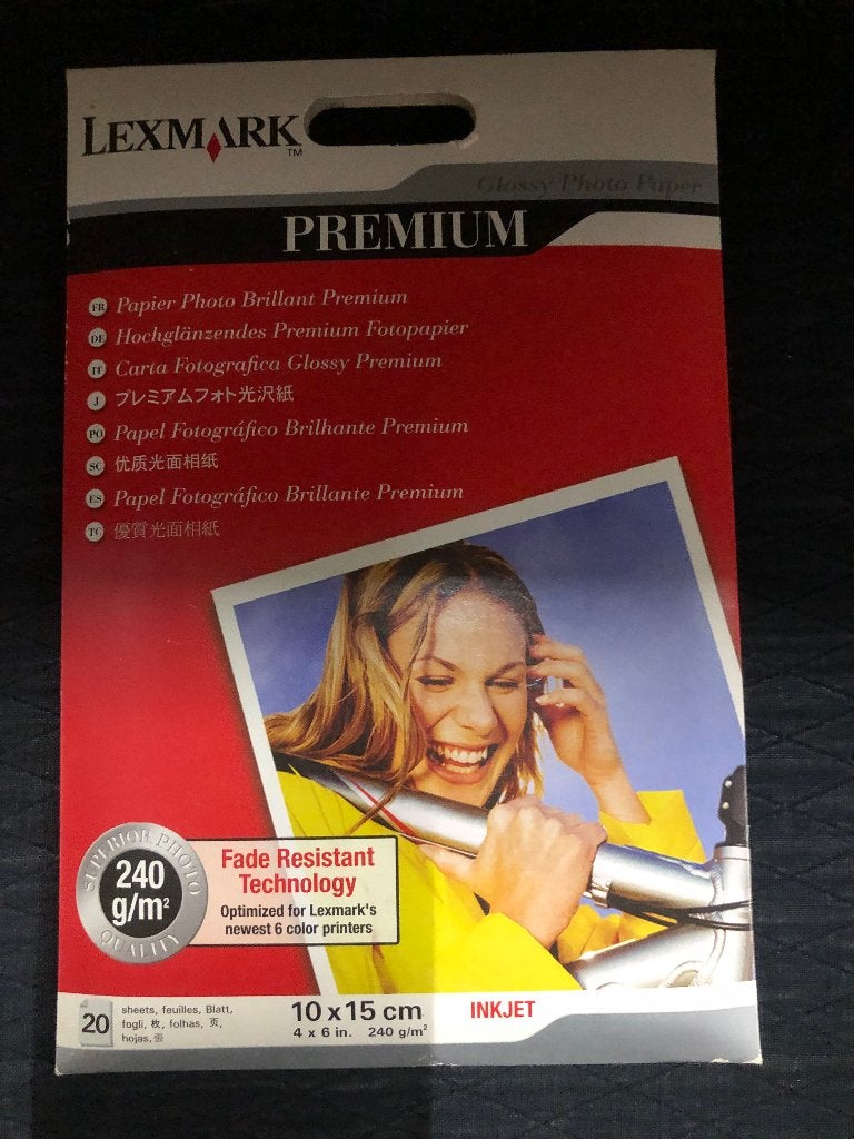 Lexmark fotopapier 240 grams, Audio, Tv en Foto, Lexmark, Nieuw, Glanzend, Ophalen of Verzenden