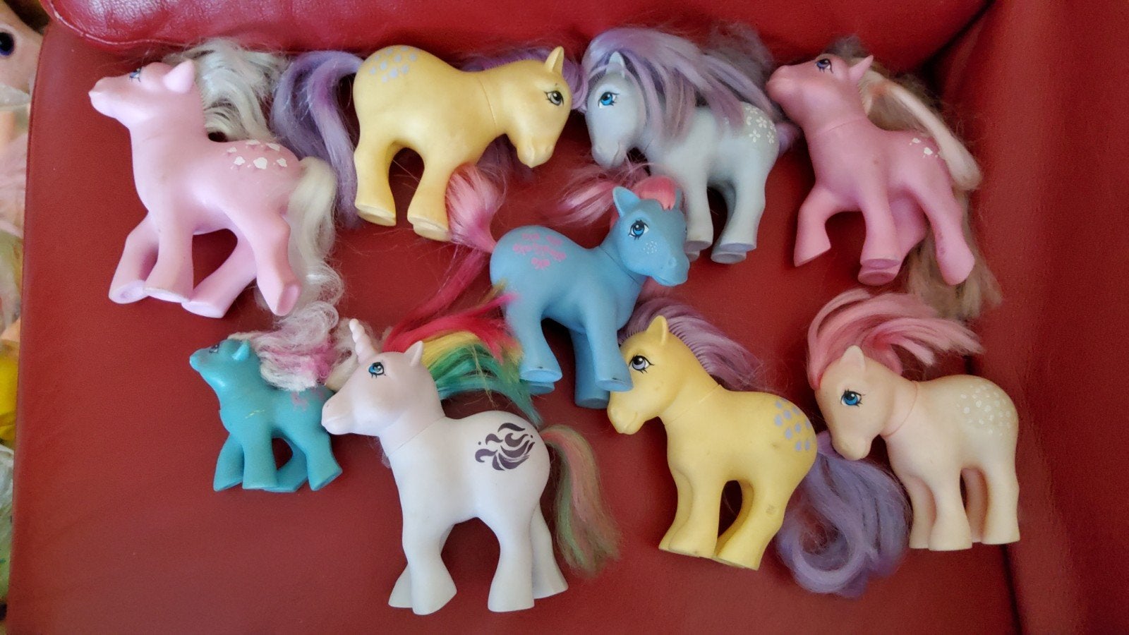 Vintage gebruikte My Little Pony Hasbro G1 Windy Split, Ophalen of Verzenden, Gebruikt