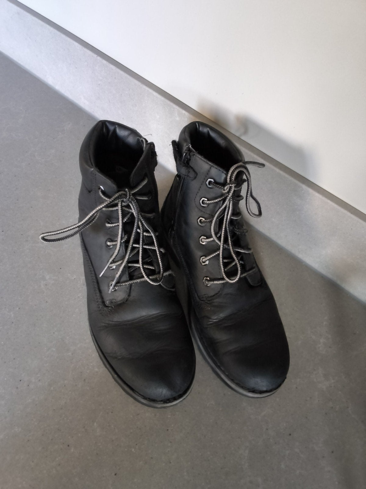 timberlands boots zwart, Timberland, Schoenen, Ophalen of Verzenden, Zo goed als nieuw