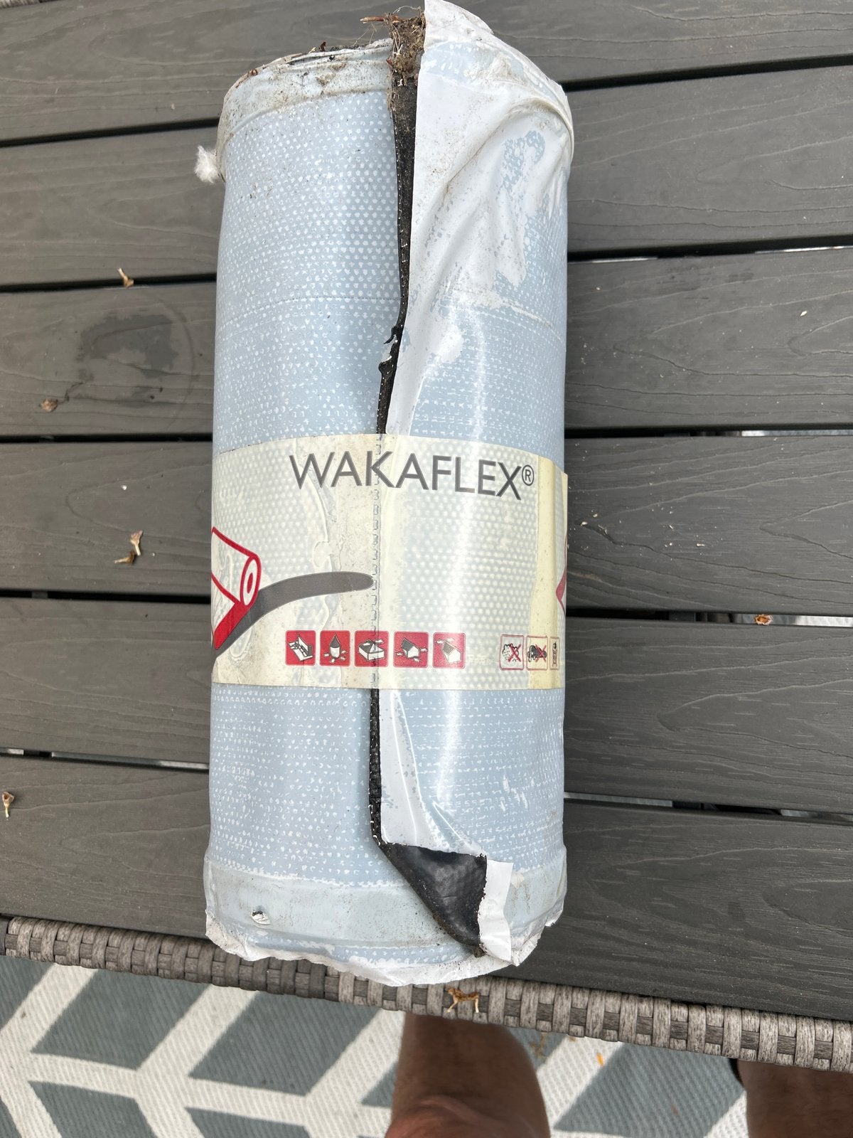 WAKAFLEX Dakleer - Flexibele loodvervanger, Ophalen, Overige materialen, Nieuw, Minder dan 5 m²