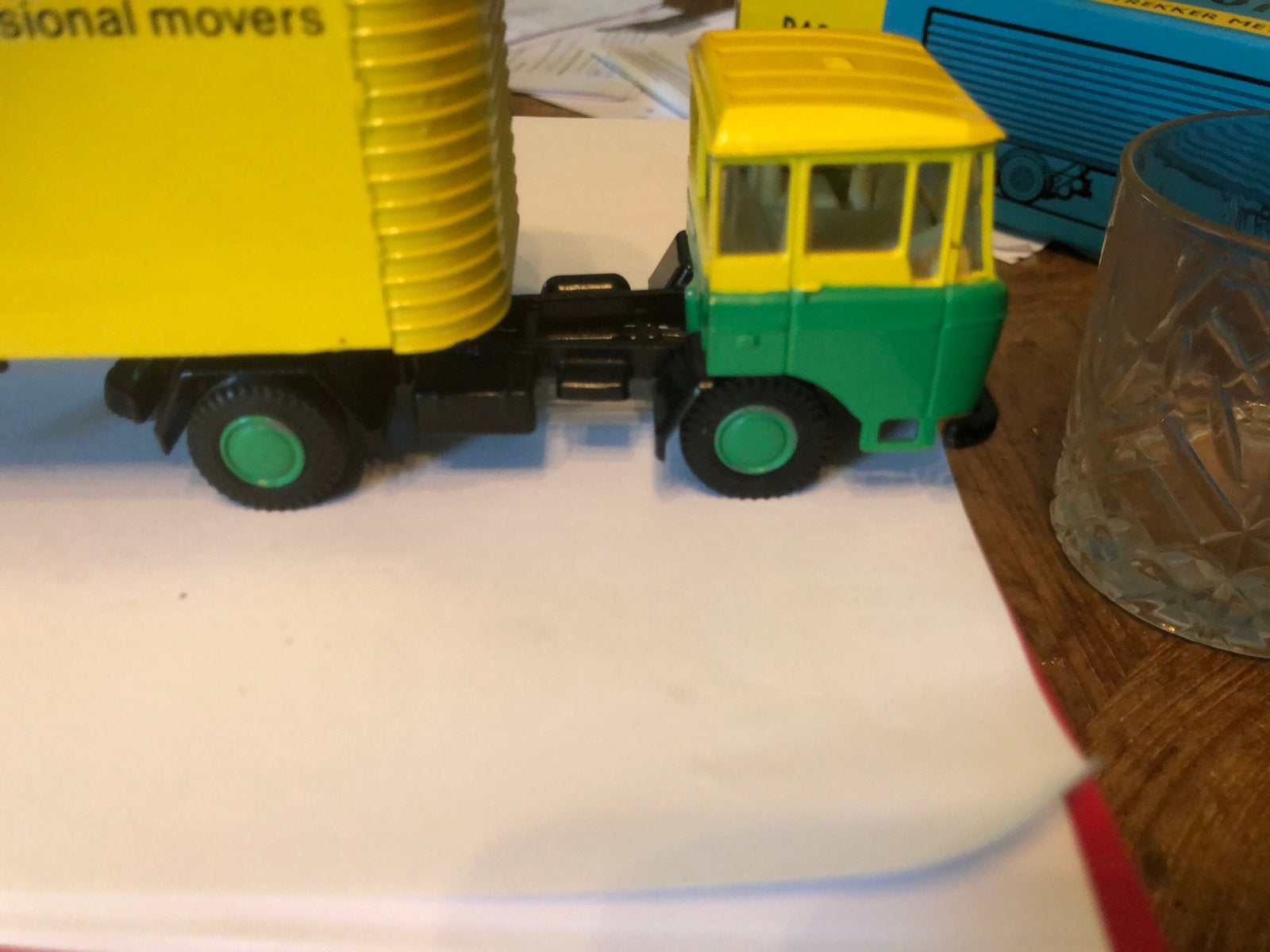 LION CAR DAF2600 met oplegger ARTHUR PIERRE, Ophalen of Verzenden, Zo goed als nieuw, Bus of Vrachtwagen, Lion Toys