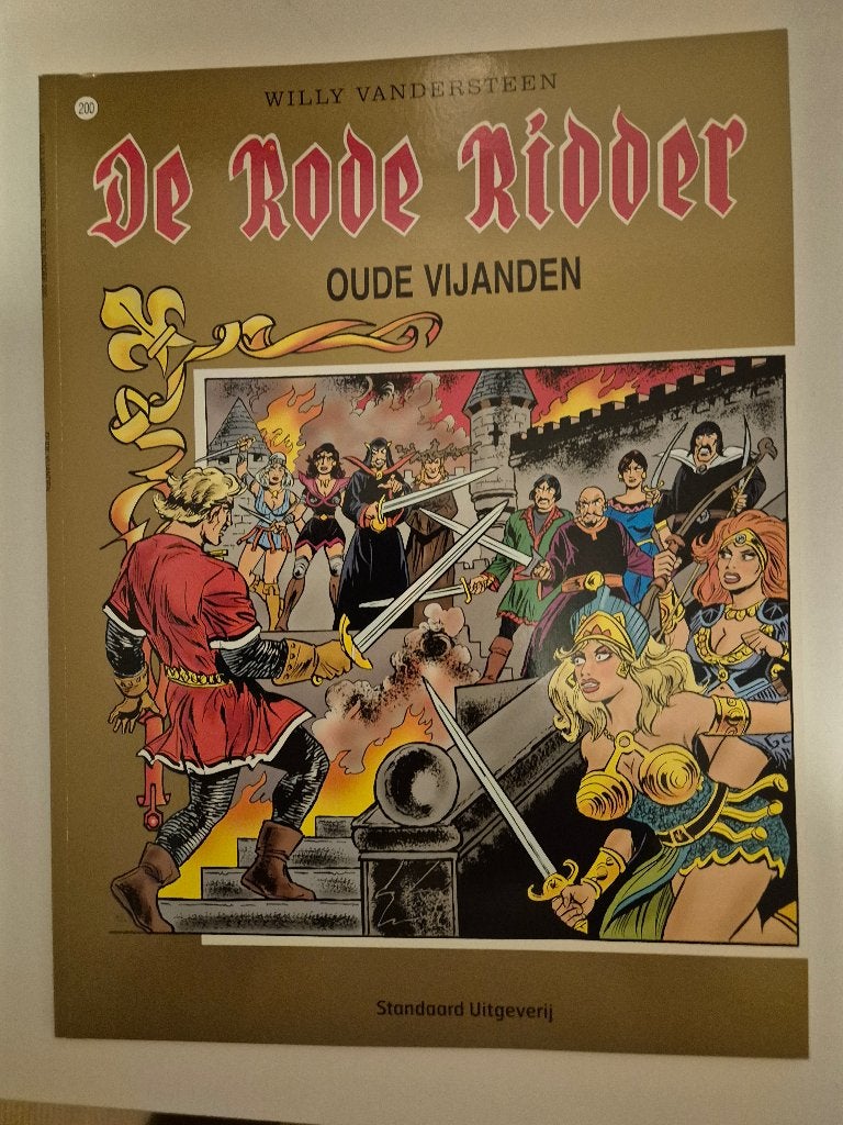 De rode ridder, Willy Vandersteen, Eén stripboek, Ophalen, Gelezen