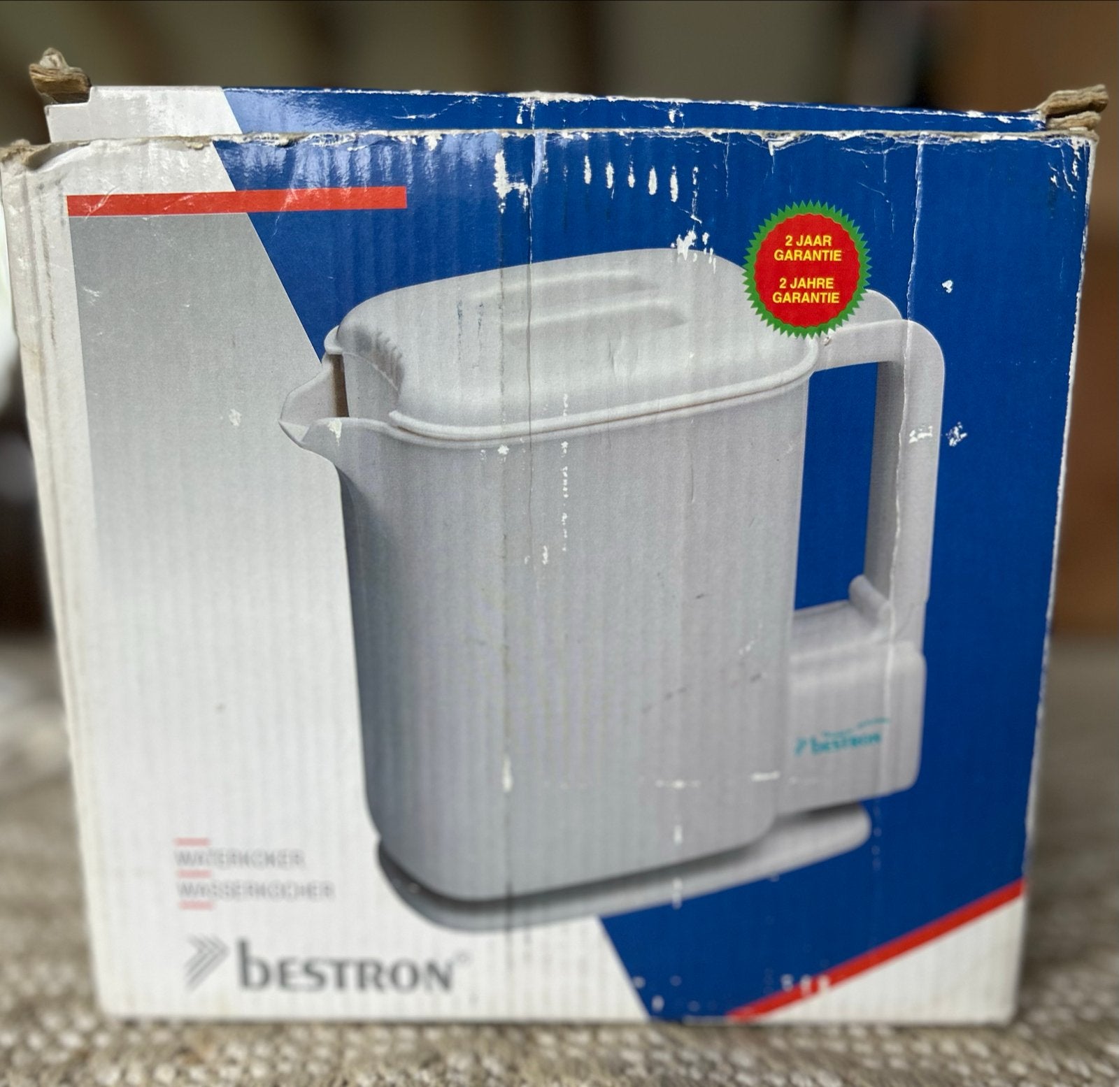 Bestron Waterkoker DWK450 - Vintage en Functioneel, Witgoed en Apparatuur, Waterkokers, Zo goed als nieuw, 1 tot 2 liter, Ophalen
