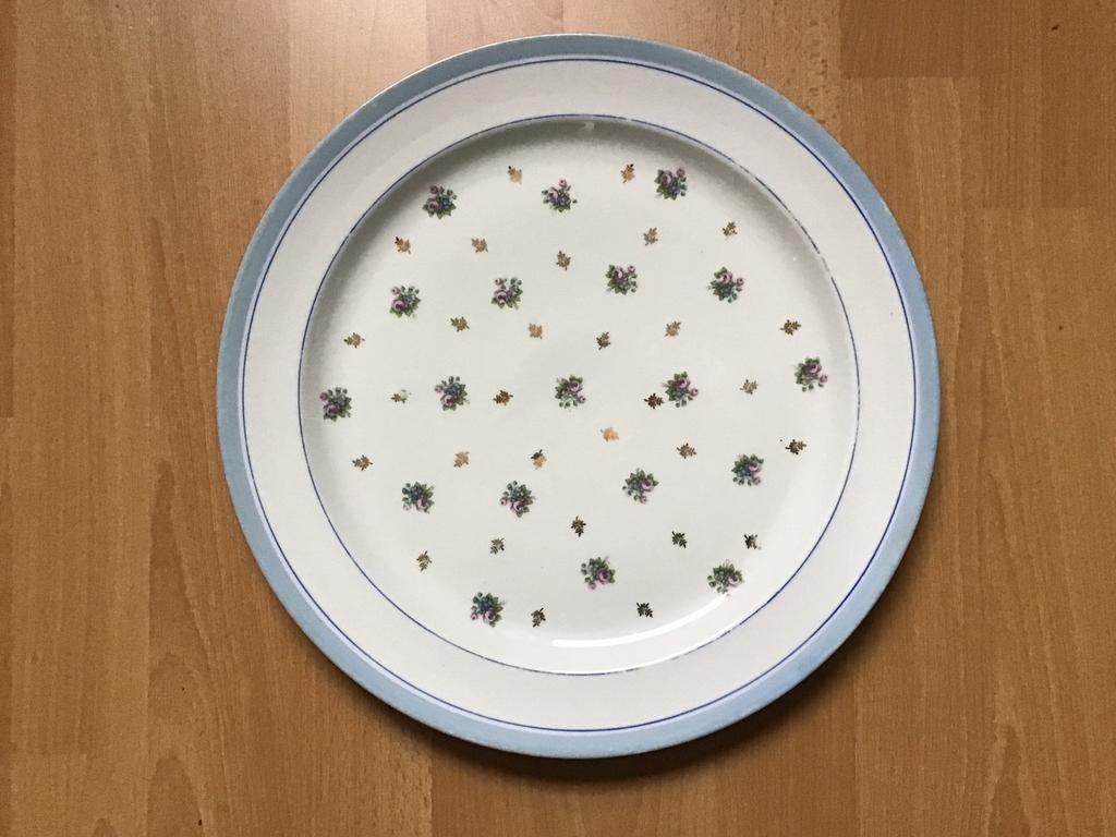 Set van 4 Nardon Lafarge Limoges porselein., Ophalen of Verzenden, Zo goed als nieuw, Bord(en), Overige stijlen