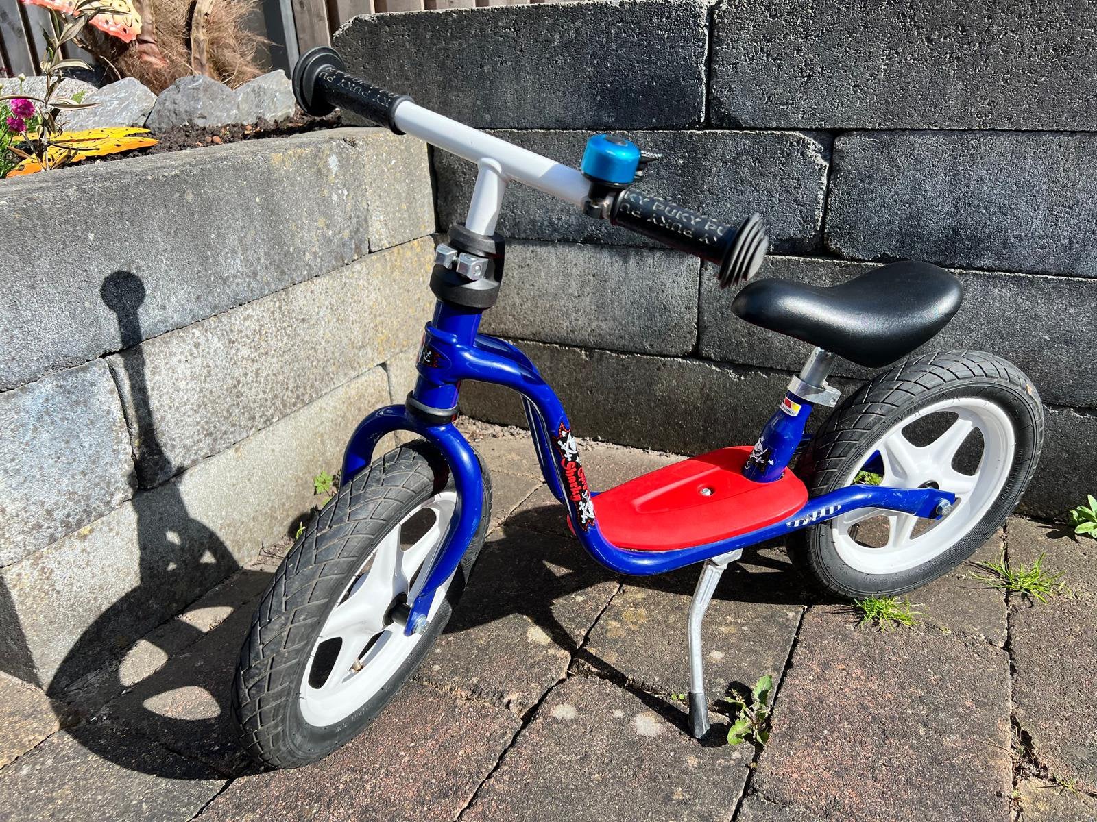 Puky Capt’n Sharky loopfiets (12 inch), Ophalen, Zo goed als nieuw, Loopfiets