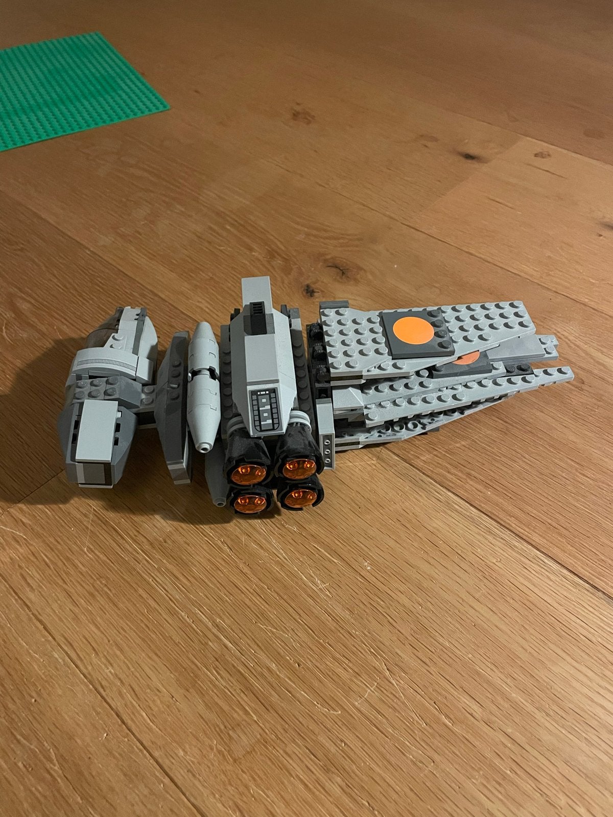 Lego Ruimteschip - Grijs met Oranje Details, Ophalen of Verzenden, Gebruikt, Overige merken