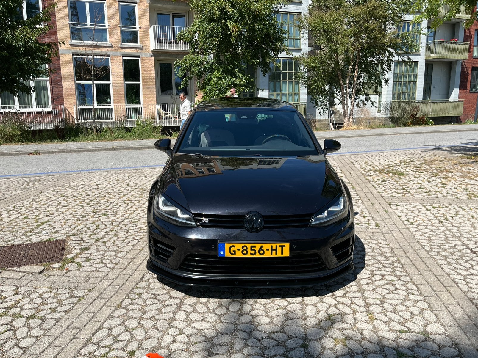 Volkswagen Golf 2.0 TSI R 221KW 5D 4MOTION DSG 2015 Zwart, Auto's, Volkswagen, Automaat, 4 cilinders, 1984 cc, Zwart