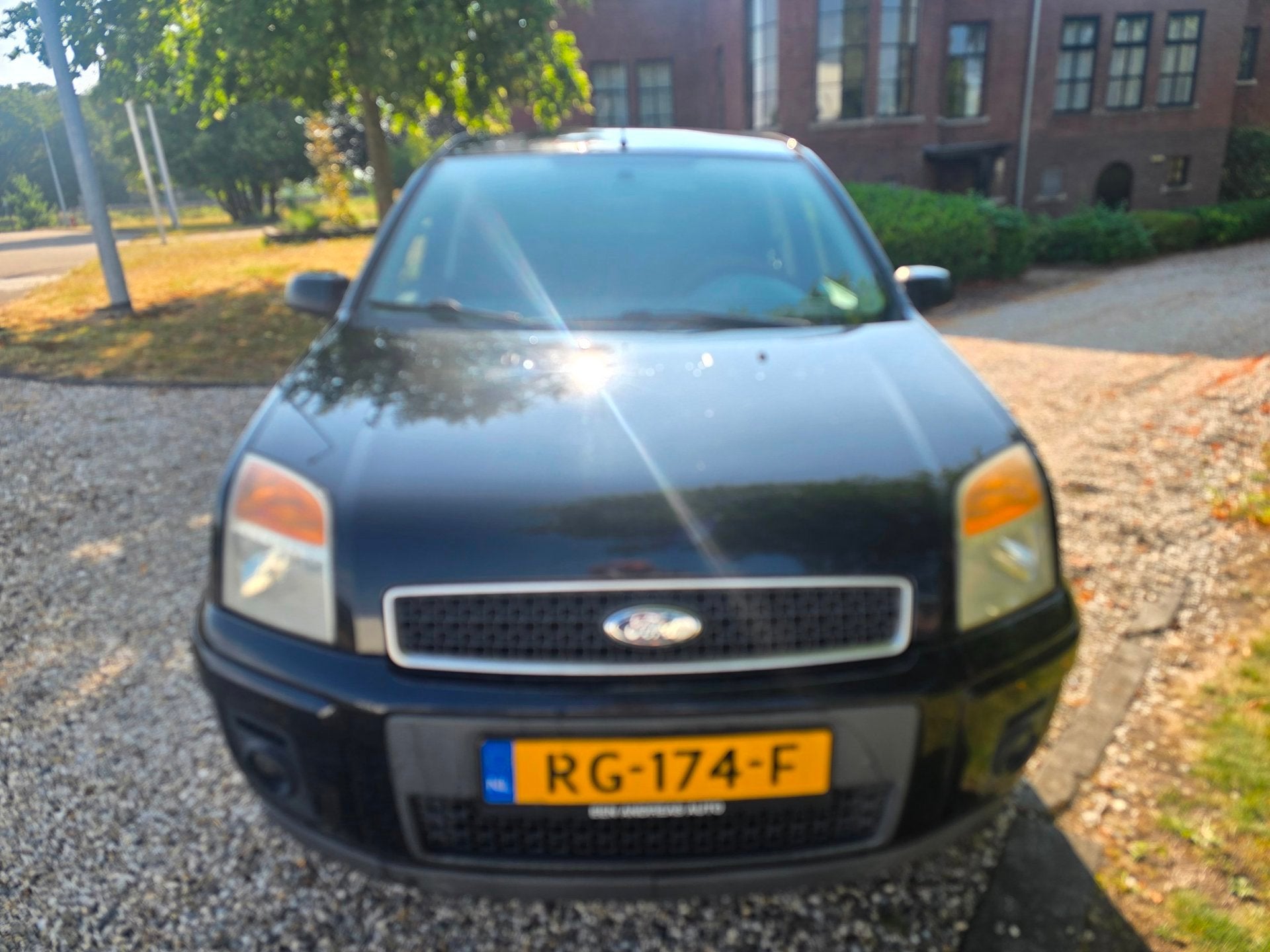 Ford Fusion 1.4-16V Trend AIRCO *apk:07-2027*, Auto's, Voorwielaandrijving, 15 km/l, Zwart, Bedrijf