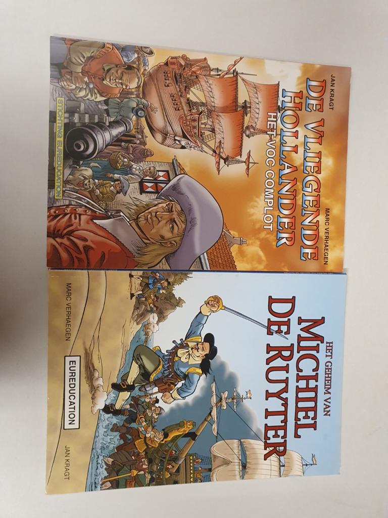 Michiel de ruyter strips, Meerdere stripboeken, Ophalen of Verzenden, Zo goed als nieuw