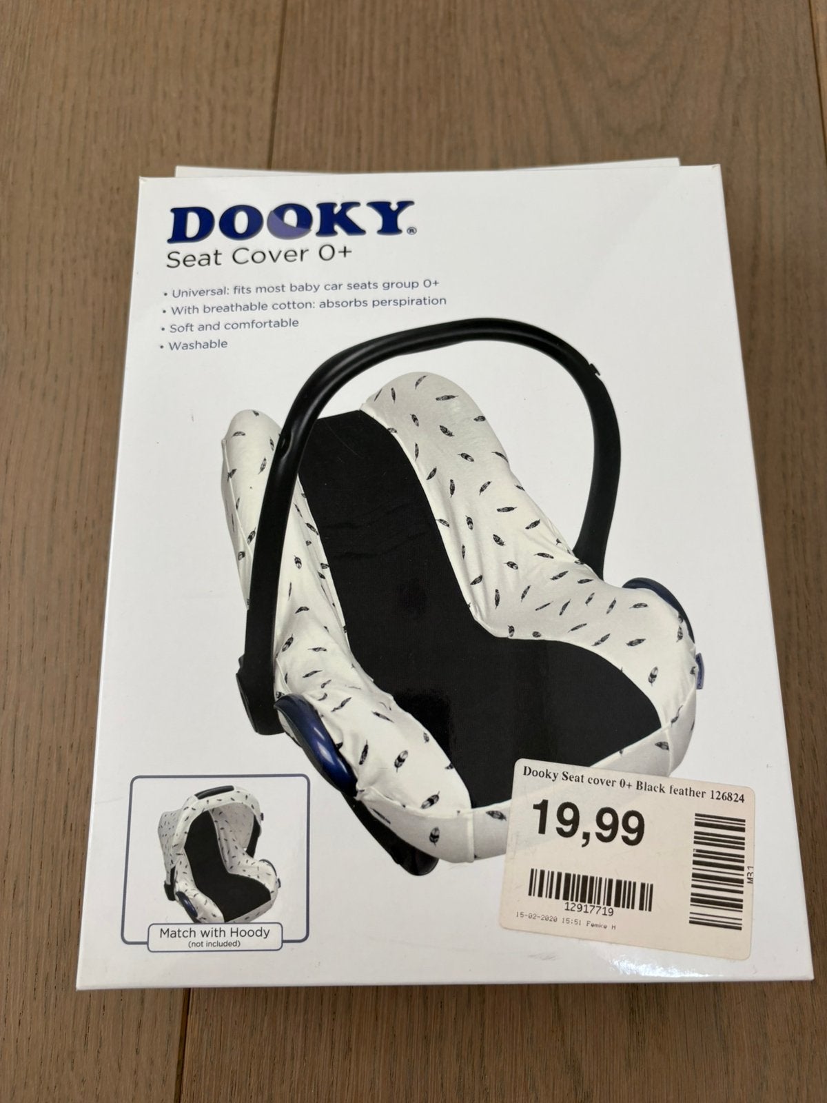 Dooky cover voor autostoel, nieuw!, Overige merken, Overige methoden, Nieuw, Ophalen of Verzenden
