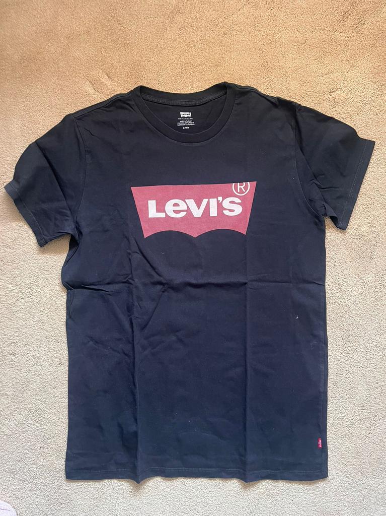 Levi’s shirt maat M, Ophalen of Verzenden, Zo goed als nieuw, Maat 48/50 (M), Zwart