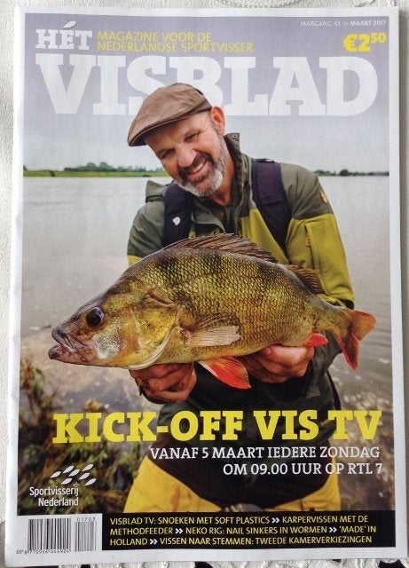 Het Visblad - maart 2017, Ophalen of Verzenden, 1980 tot heden, Nederland, Tijdschrift