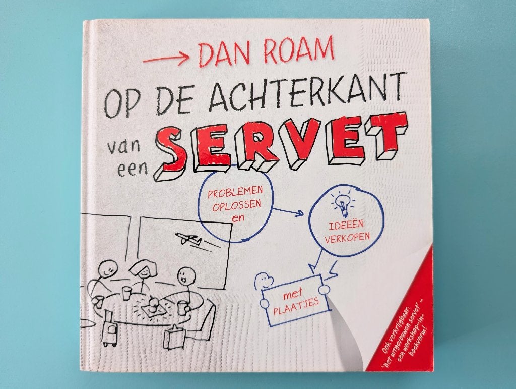 Op de achterkant van een servet, Boeken, Ophalen, HBO, Zo goed als nieuw, Wolters Kluwer