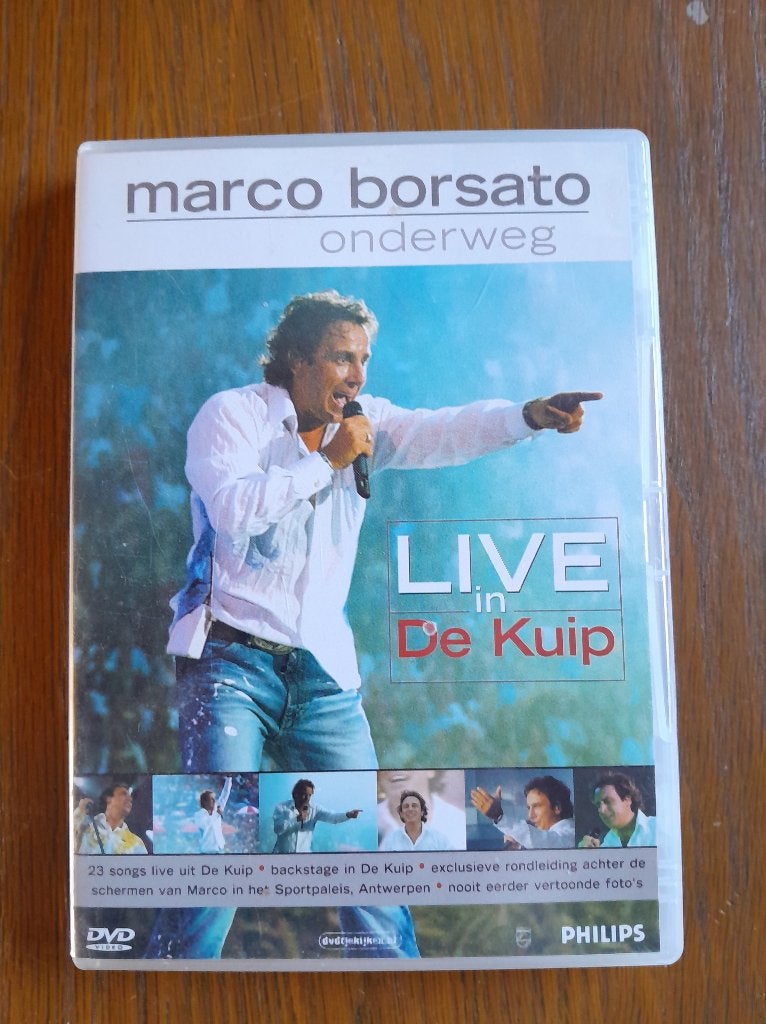Marco Borsato onderweg live in de Kuip dvd, Alle leeftijden, Ophalen of Verzenden, Gebruikt