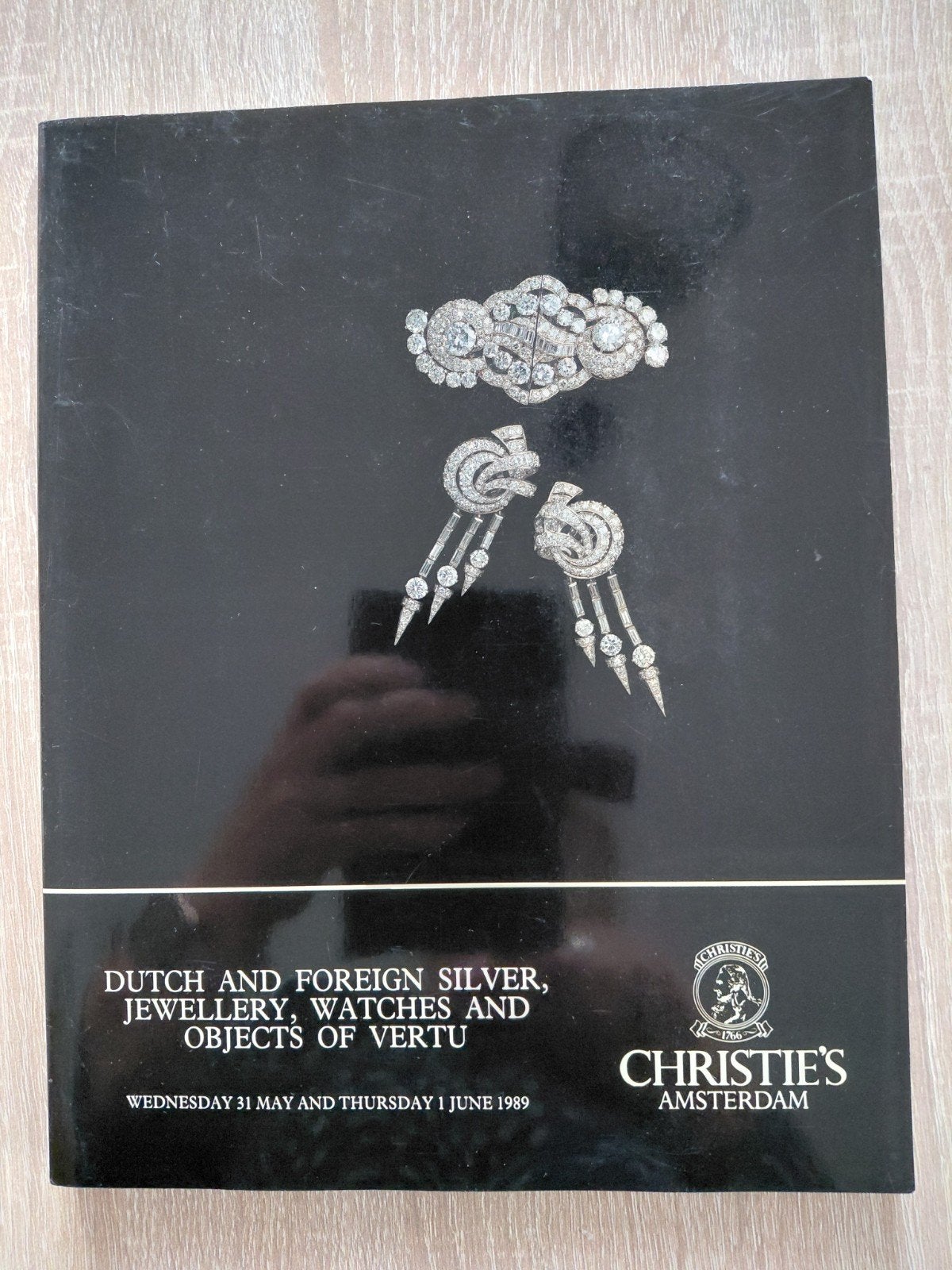 Christie's Catalogus: Sieraden, Zilver, Horloges 1989, Boeken, Ophalen of Verzenden, Gelezen, Christie's, Catalogus