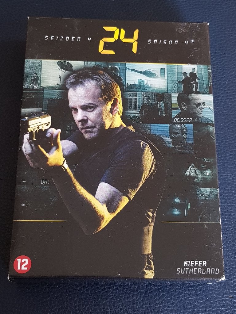 24 , seizoen 2 en 4 samen voor 5,00 euro., Cd's en Dvd's, Seizoen 2, Gebruikt, Ophalen of Verzenden, Actie en Avontuur