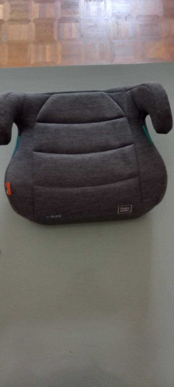 Babyauto i-Size zitverhoger - Grijs, Kinderen en Baby's, Autostoeltjes, Ophalen, 15 t/m 36 kg, Overige merken, Isofix