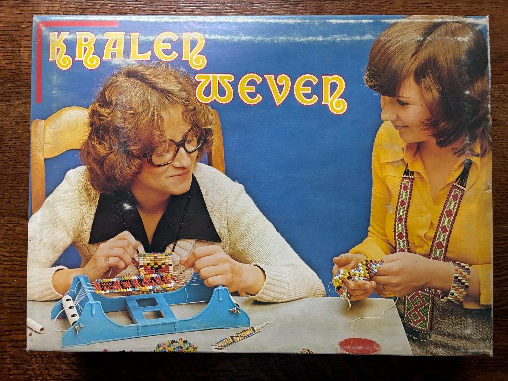 Vintage Kralen Weven, Ophalen of Verzenden, Zo goed als nieuw, Kunststof, Knutselset