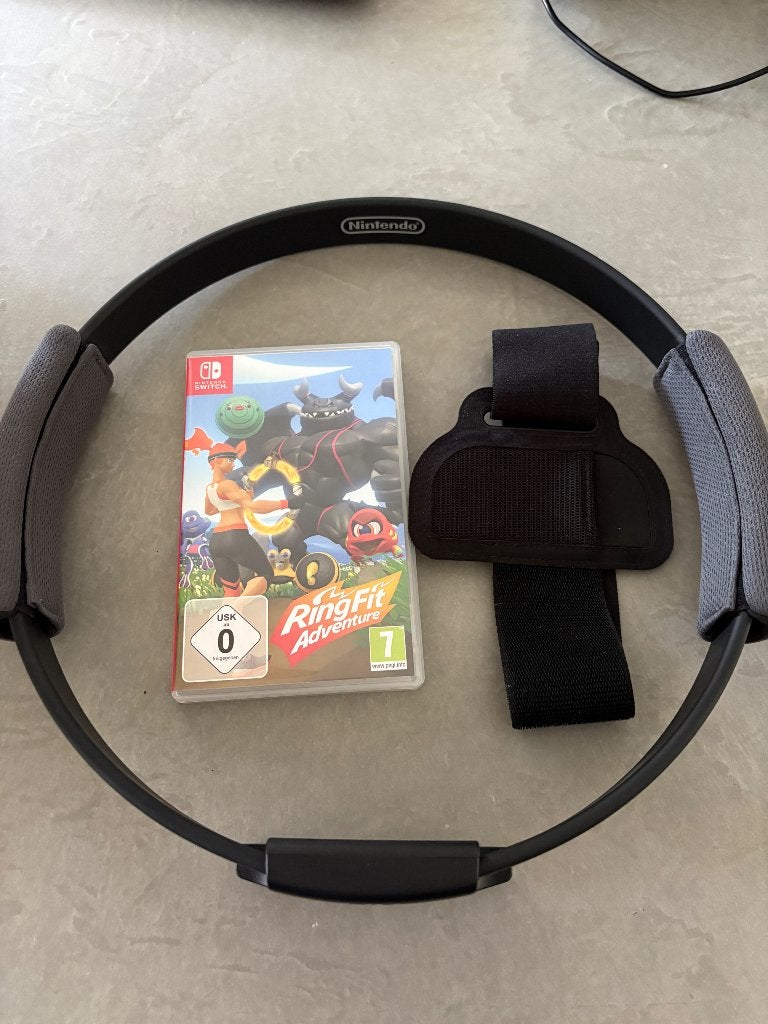 RingFit Adventure spel Nintendo Switch, Spelcomputers en Games, Games | Nintendo Switch, Ophalen, 1 speler, Zo goed als nieuw