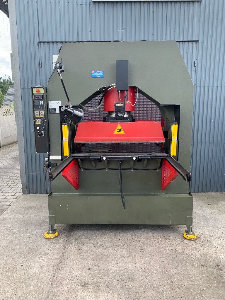 Banf P900 MAN Leer Relief Machine Reliëfmachine Hydraulische, Ophalen