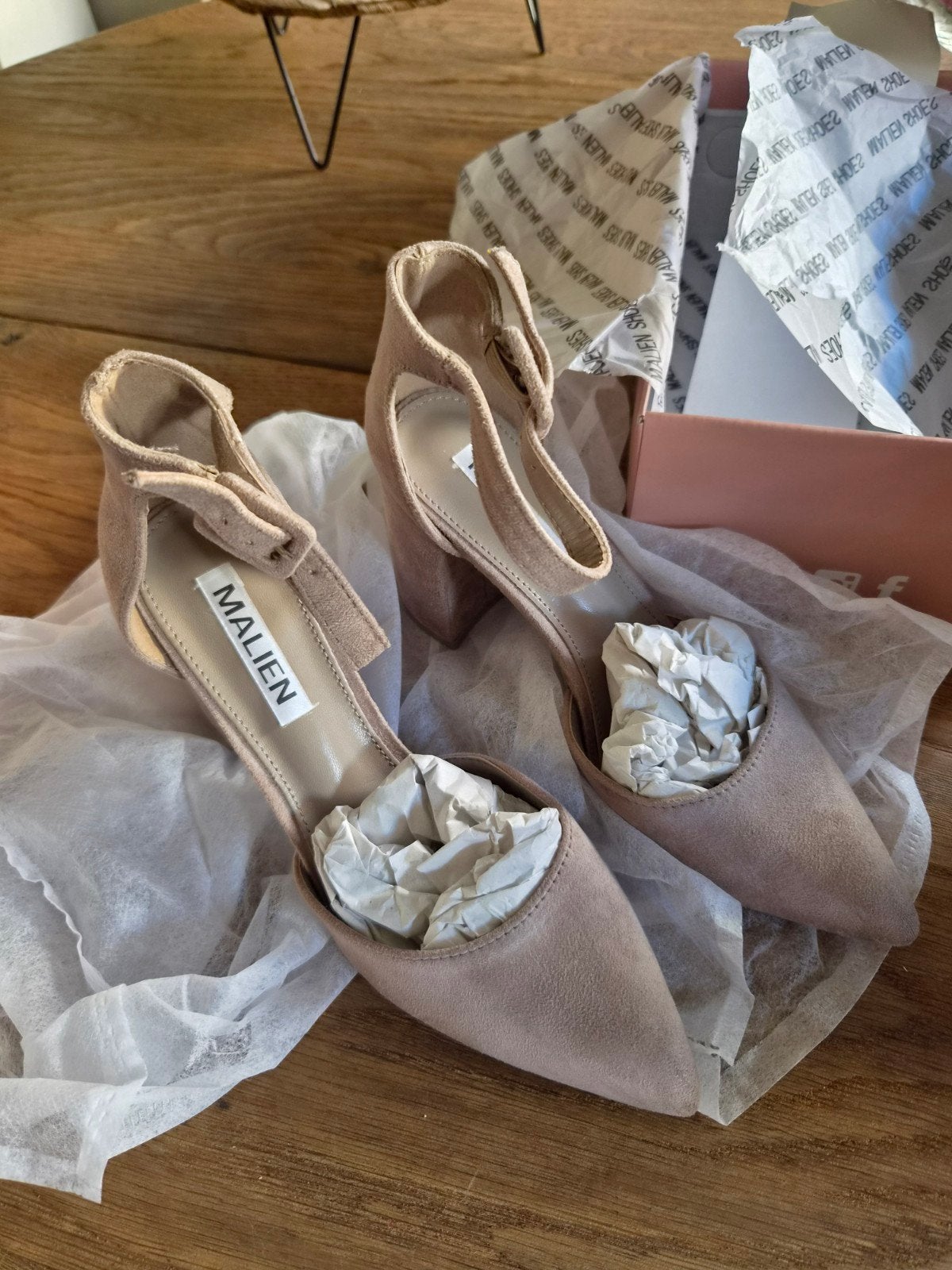 MALIEN SHOES Khaki Pumps Maat 36 - Nieuw in doos, Pumps, Overige kleuren, MALIEN SHOES, Nieuw