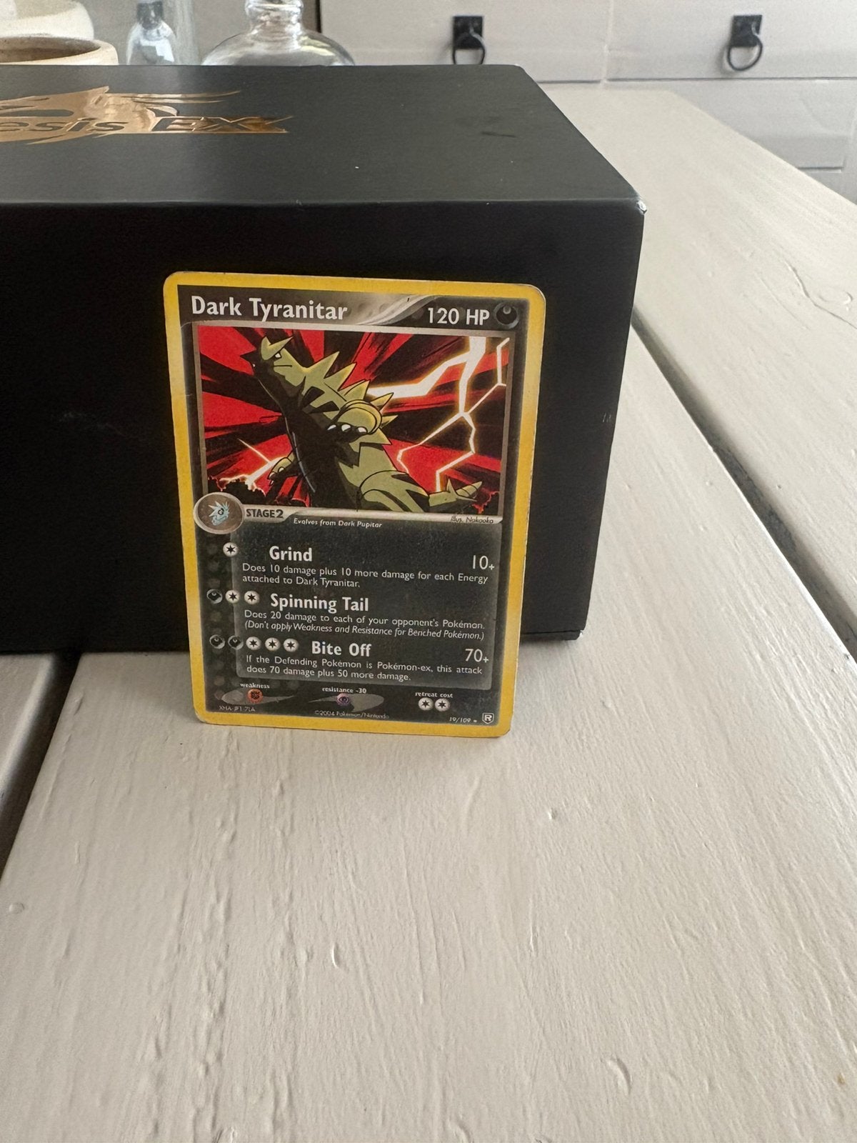 Dark tyranitar rocket returns, Ophalen of Verzenden, Zo goed als nieuw, Meerdere kaarten, Foil