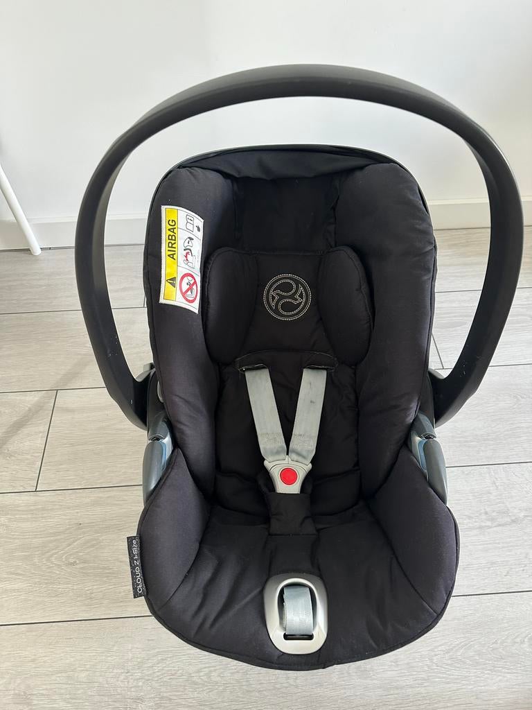 Cybex cloud T I-size zwart, Zo goed als nieuw, Isofix, 0 t/m 13 kg, Ophalen