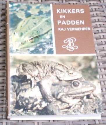 Kikkers en padden. Kaj Vermehren. Balkema natuurgids., Ophalen of Verzenden, Zo goed als nieuw