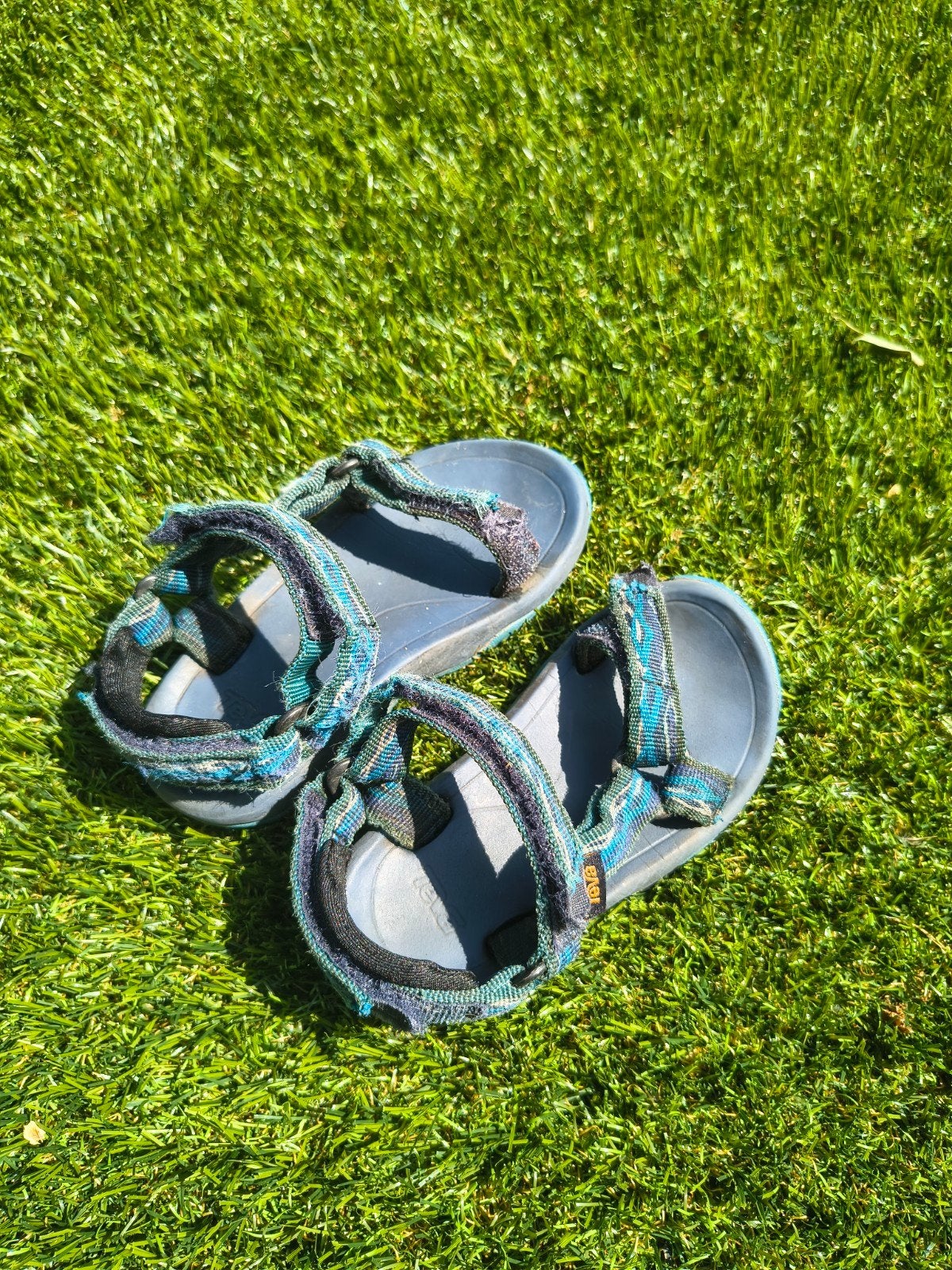 Teva slippers maat 22-23, Ophalen, Gebruikt, Jongen of Meisje, Overige typen