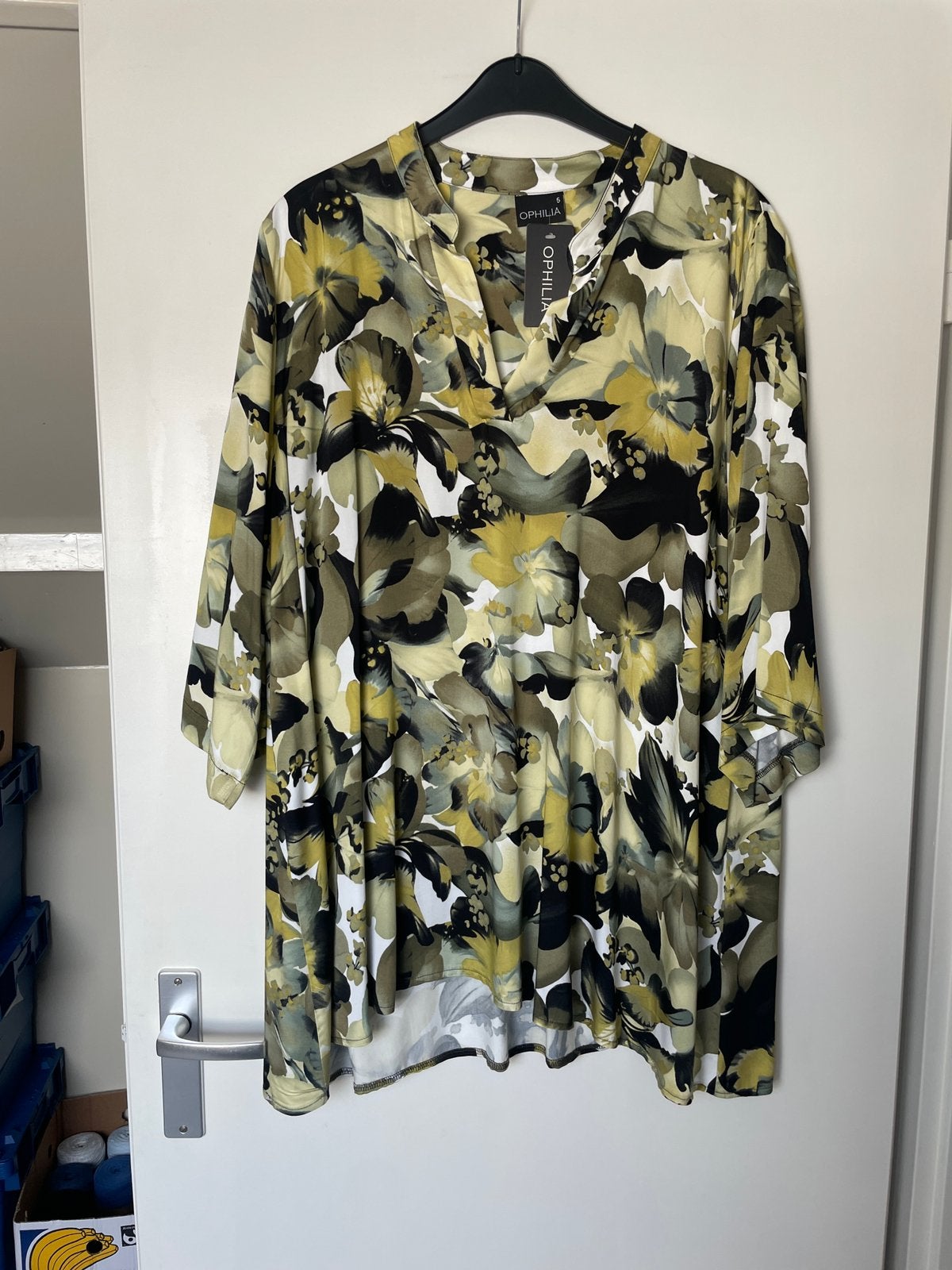 Nieuwe tuniek Melani orchidee groen van ophilia maat 52/54, Blouse of Tuniek, Nieuw, Nvt, Verzenden