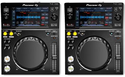 Set van 2 stuks Pioneer DJ XDJ 700 XDJ700 media players, Ophalen of Verzenden, Zo goed als nieuw, Draaitafel, Pioneer