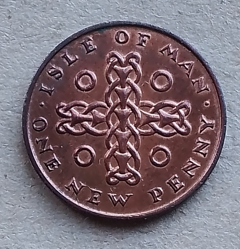 Isle of Man, 1 penny 1972, Ophalen of Verzenden, Overige landen, Losse munt