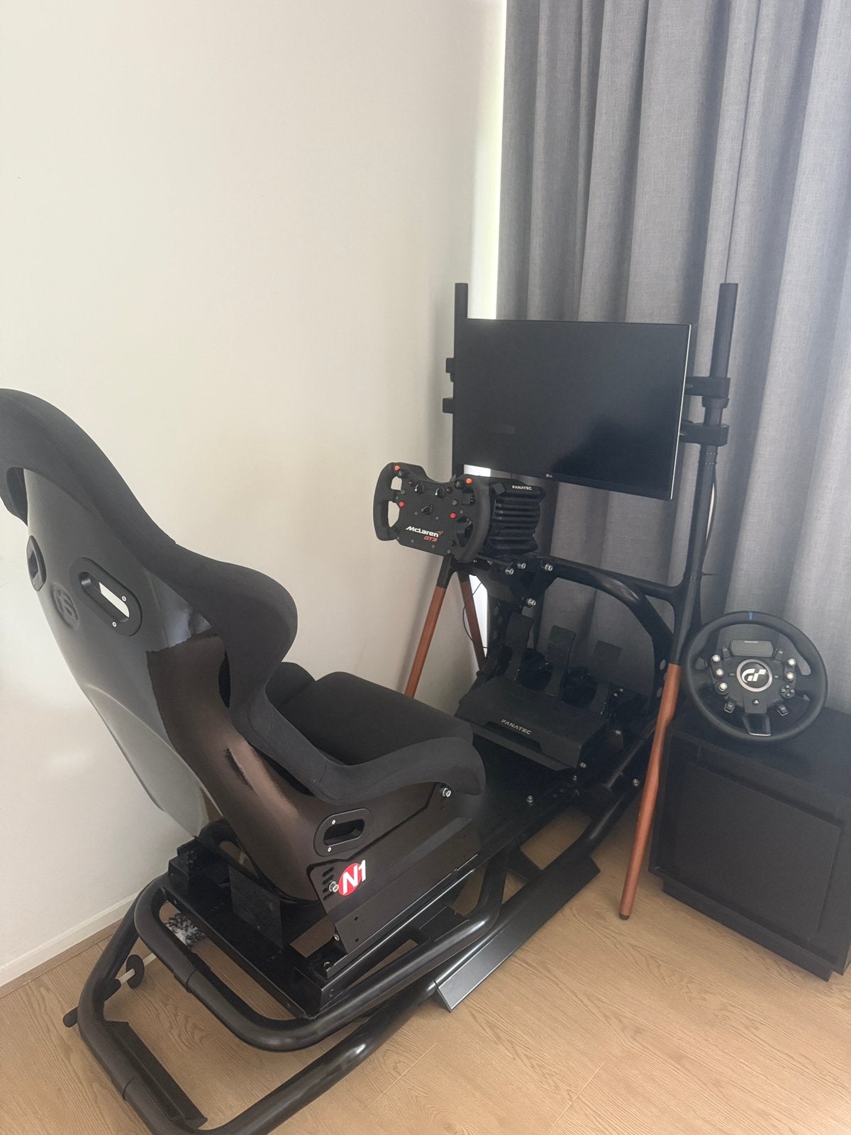 Fanatec DD extreme (18nm) RSeat Sim setup ZGAN!, Verstelbaar, Ophalen, Zo goed als nieuw, PlayStation