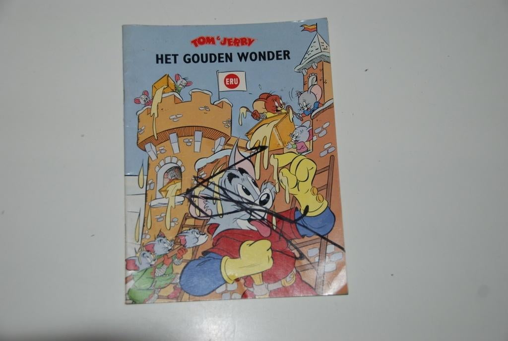 Tom en jerry., Eén stripboek, Ophalen of Verzenden, Zo goed als nieuw, ERU