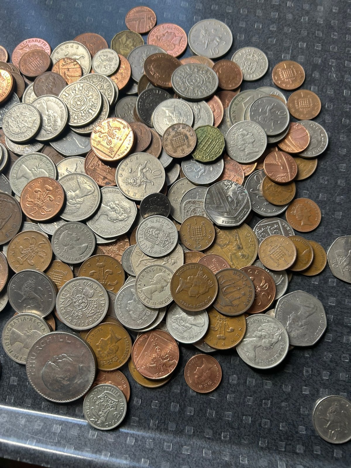 1,5 kg Engelse munten, Ophalen of Verzenden, 2 euro