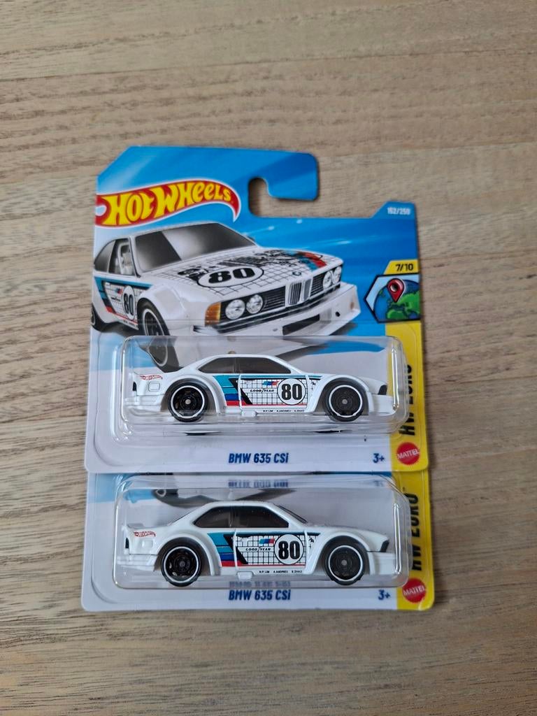 Hot Wheels BMW 635 CSi (2 stuks), Ophalen of Verzenden, Nieuw, Auto