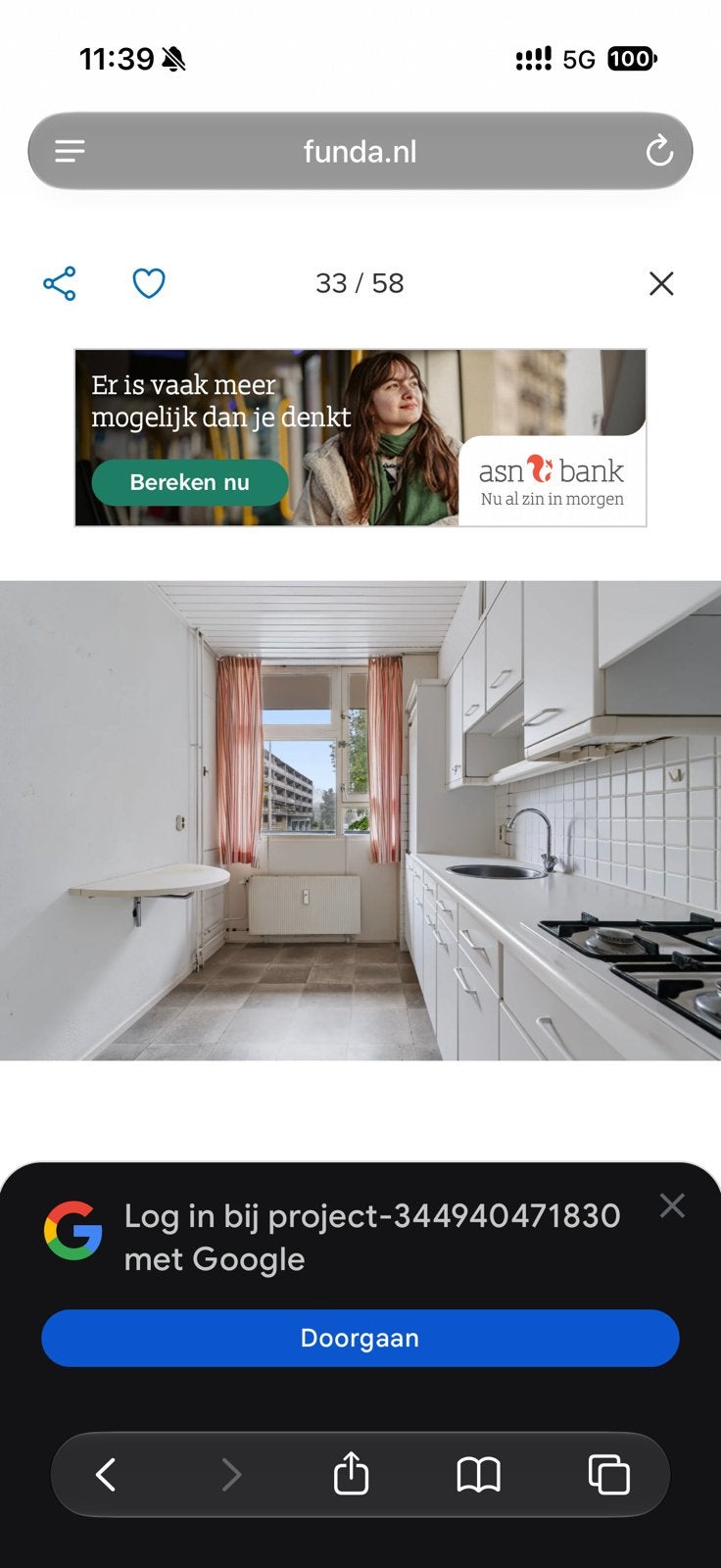 Gratis keuken, Gebruikt, Hoogslaper, Tweepersoons, Ophalen of Verzenden