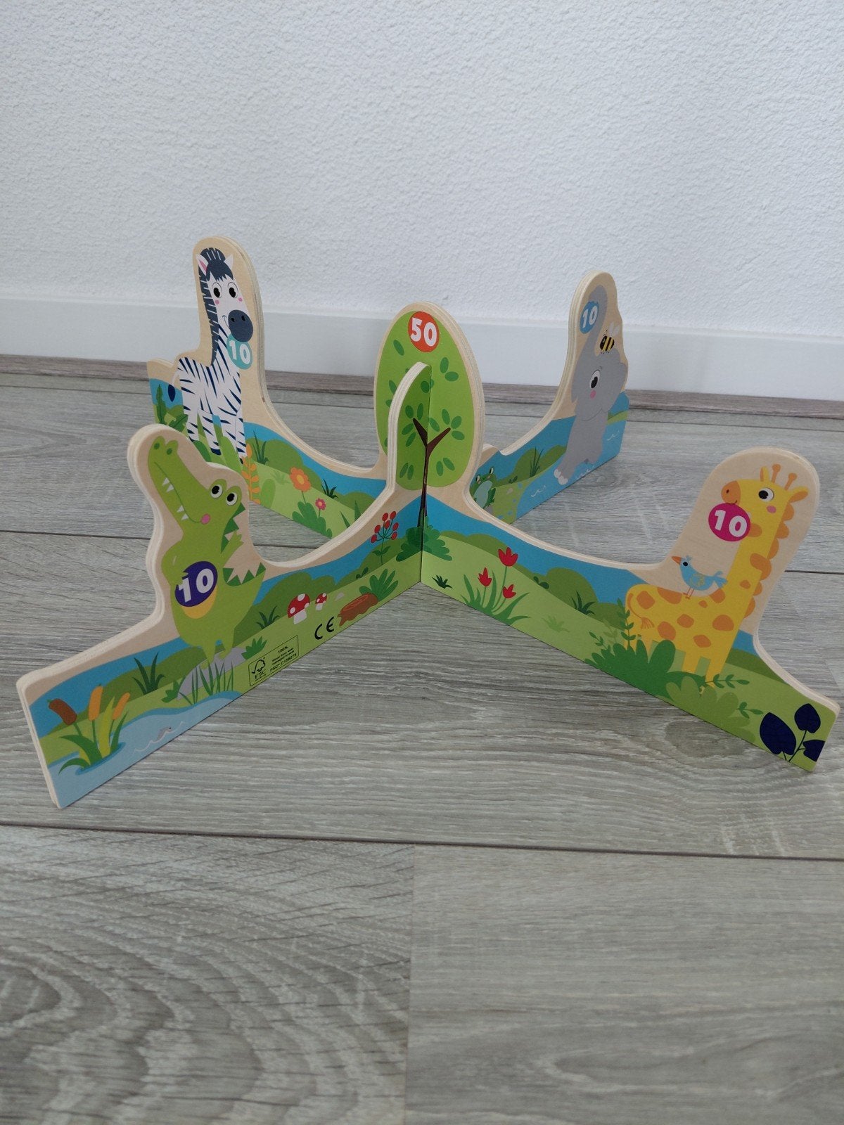 Houten ringwerpspel, Ophalen, Zo goed als nieuw