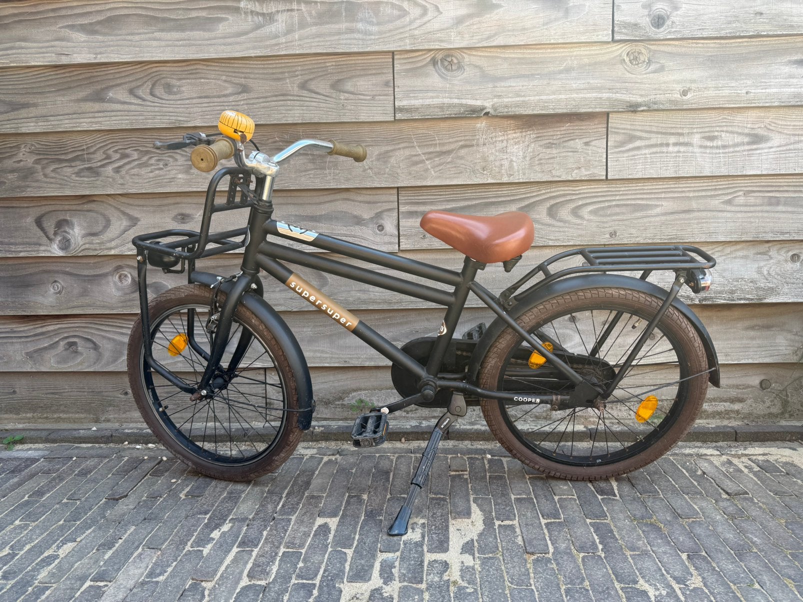 Jongens/meisjes fiets 20 inch, Ophalen, Terugtraprem, Gebruikt, Handrem