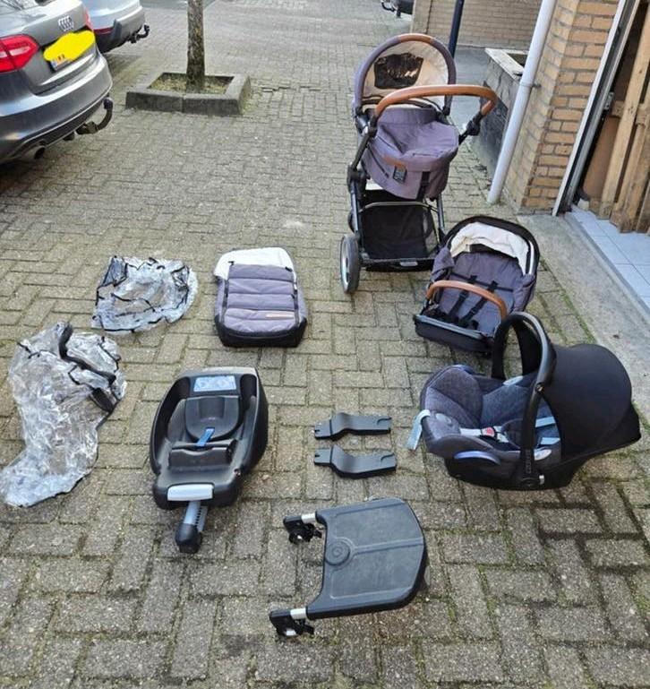 Kinderwagen compleet, Ophalen, Mutsy, Met reiswieg