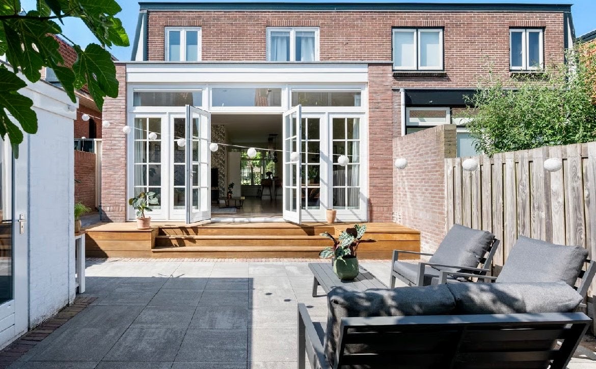 IJzeren tuinbanken en stoelen - big deal!, Ophalen, Zo goed als nieuw, Overige materialen, 4 zitplaatsen
