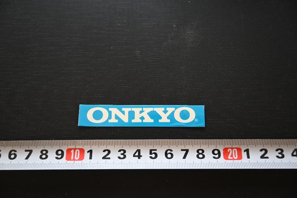 sticker ONKYO, Ophalen, Zo goed als nieuw