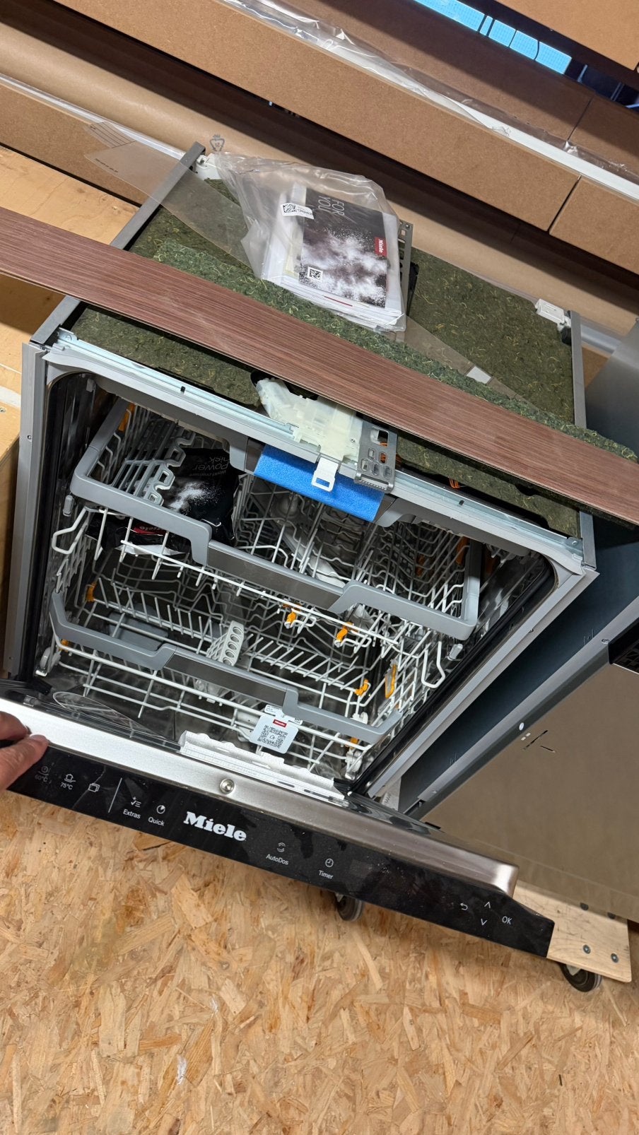 Te koop miele g7678scvilobs, Ophalen of Verzenden, Zo goed als nieuw, Inbouw, Minder dan 85 cm